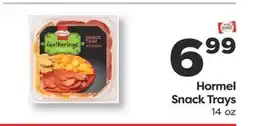 Weis Markets Hormel Snack Trays offer