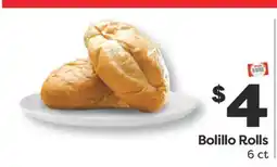 Weis Markets Bolillo Rolls offer