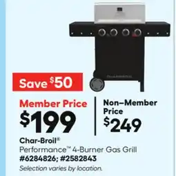 Lowe's Performance 4-Burner Gas Grill offer