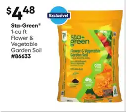 Lowe's 1-cu ft Flower & Vegetable Garden Soil offer