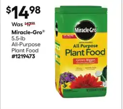 Lowe's 5.5-lb All-Purpose Plant Food offer