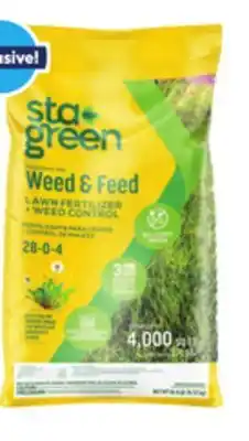 Lowe's 4, 000-sq ft Weed & Feed offer