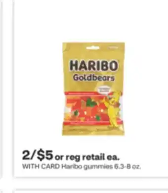 CVS Haribo gummies 6.3-8 oz offer