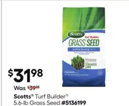 Lowe's Scotts Turf Builder 5.6-lb Grass Seed offer