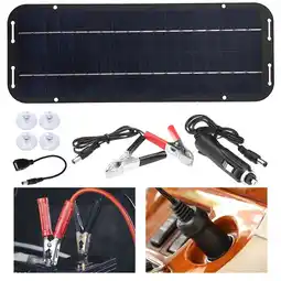 Walmart 12V Solar Panel Kit Ip65 Waterproof Trickle Battery Charger Powered For Car Rv offer