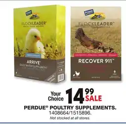 Blain's Farm & Fleet PERDUE POULTRY SUPPLEMENTS offer