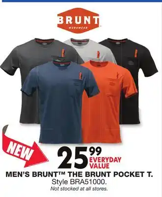 Blain's Farm & Fleet MEN'S BRUNT THE BRUNT POCKET T offer