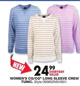 Blain's Farm & Fleet WOMEN'S CG/CG LONG SLEEVE CREW TUNIC offer