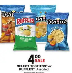 Blain's Farm & Fleet SELECT TOSTITOS or RUFFLES offer