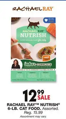 Blain's Farm & Fleet RACHAEL RAY NUTRISH 6-LB. CAT FOOD offer