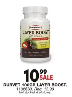 Blain's Farm & Fleet DURVET 100GR LAYER BOOST offer