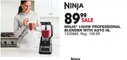 Blain's Farm & Fleet NINJA 1400W PROFESSIONAL BLENDER WITH AUTO IQ offer