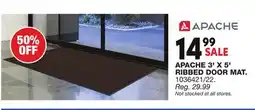 Blain's Farm & Fleet APACHE 3' X 5' RIBBED DOOR MAT offer