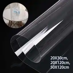 Walmart BUYISI Diy Crystal Clear Pvc Film Fabric Transparent Umbrella Bag Protective Craft offer