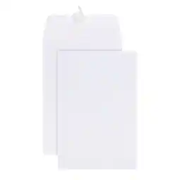 Walmart Office Depot Large Format Open-End White Envelopes, 6 1/2in. x 9 1/2in., Box Of 500, 77625 offer