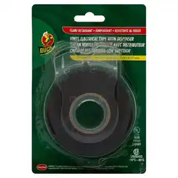 Walmart Duck Brand Electrical Tape [7 mils thick]: 3/4 in. x 66 ft. (Black) +with dispenser offer