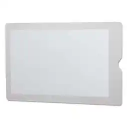 Walmart Utili-Jac Heavy-Duty Clear Plastic Envelopes, 5 X 8, 50/box offer