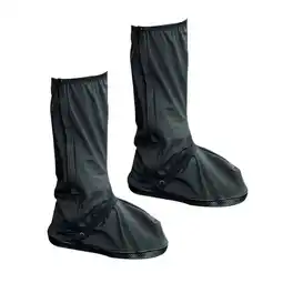 Walmart unbranded Boot Cover Rain Waterproof Shoe Covers Boots for Women Black offer