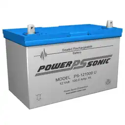 Walmart Power-Sonic PS-121000U 12V 100Ah NB AGM Rechargeable Battery offer