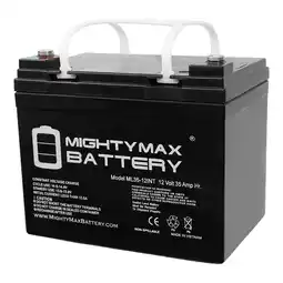 Walmart ML35-12INT - 12 Volt 35 AH, Internal Thread (INT) Terminal, Rechargeable SLA AGM Battery offer