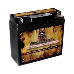 Walmart Pirate Battery 12V (12 Volts) 19Ah Sealed Lead Acid (SLA) Battery - T3 Terminals - for Pb-12-19 offer