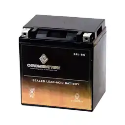 Walmart Chrome Battery Ytx30L-Bs Power Sports Battery Replaces Etx30L Cyix30L-Bs Ygix30 M7230L offer