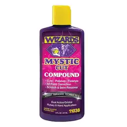 Walmart Wizards Mystic Cut Water-Based Cutting Compound and Car Scratch Remover, 8 fl oz offer