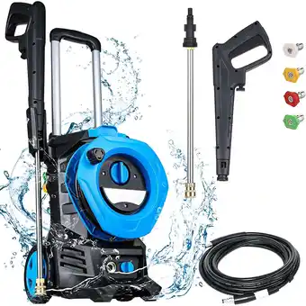 Walmart SUGIFT Electric Pressure Washer, 3500PSI Max, 2.0 GPM, 14.5-Amp offer