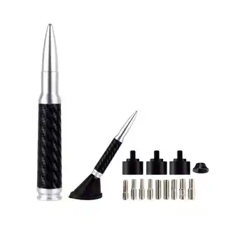 Walmart Ammo Tenna 50CFB Billet Aluminum 0.50 Cal Replica Carbon Fiber Antenna Mast, Black - 5.5 in offer