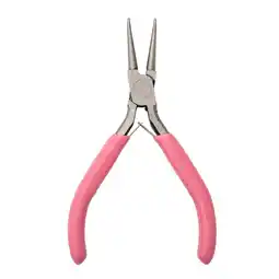 Walmart 1pc Carbon Steel Round Nose Pliers Hand Tools Polishing Pink 12x7.6x0.9cm offer