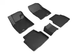 Walmart 3D MAXpider KAGU Floor Mat (BLACK) compatible with FORD ESCAPE 2020-2024 - Full Set offer