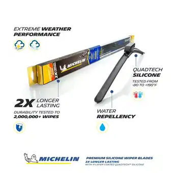 Walmart Michelin Endurance XT Advanced Silicone Wiper Blade 19,Last 2X Longer offer