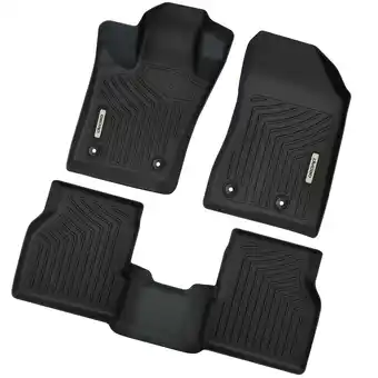 Walmart Ledkingdomus Floor Mats Custom for Jeep Compass 2017-2023 All Weather TPE 1st+2nd Row mat offer