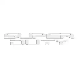 Walmart Ford Super-Duty Tailgate 1/32 White Letter Insert (No-Decal) F-250 F-350 F-450 2017 to 2022 offer