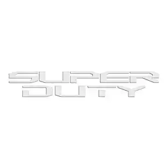 Walmart Ford Super-Duty Tailgate 1/32 White Letter Insert (No-Decal) F-250 F-350 F-450 2017 to 2022 offer