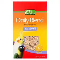 Walmart Wild Harvest Daily Blend for Cockatiels, Hookbills and Lovebirds, 2 lb offer