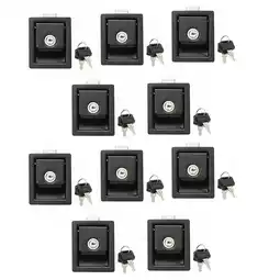 Walmart 10X Rv Car Paddle Entry Door Lock Latch Handle Knob -Trailer Pull Type Panel Door Lock offer