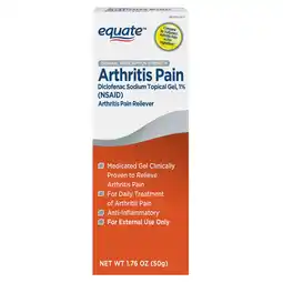 Walmart Equate Diclofenac Sodium Arthritis Pain Reliever Gel, 1.76 oz (50g) offer