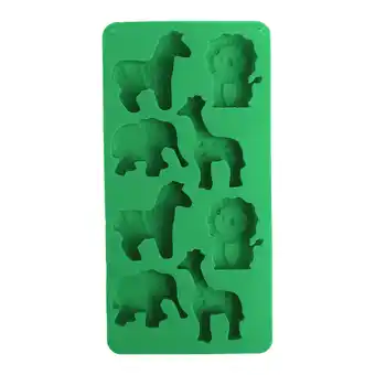 Walmart Way to Celebrate Jungle Animals Silicone Candy Mold, Green, Baking, Non-Stick offer