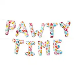 Walmart Packed Party Adult 'Pawty Time' Paw Printed Mylar Balloon Banner, Plastic Multicolor, 0.176 lb, 6 offer