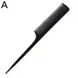 Walmart Senza 1xBlack Fine Tooth Comb Metal Pin Anti Static Rat Tail Hair Brushes Comb pres T0A9 offer