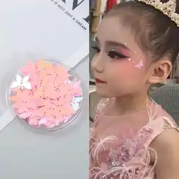 Walmart SF Face Makeup Stickers Children Bridal Eye Makeup Light Diamond-Face Decorati B1F2 offer