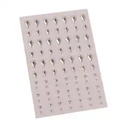 Walmart Senza Eye Makeup Rhinestone Sticker Eyebrow Eye Forehead Face Decoration> E8H7 offer