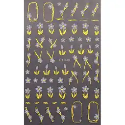 Walmart SF A Little Nail Sticker Sakuras Blossom Nail Decoration Stickers Decals^ S9J4 offer