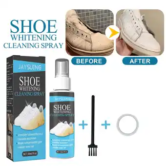 Walmart Shoe Brightening Spray Stain Removal Yellowing Whitening Cleaning Spray 30ML on Clearance offer