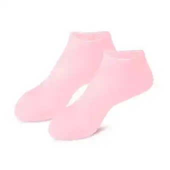 Walmart Senza Fretta Silicone Foot Care Socks Moisturizing Gel Socks Elastic Cracked-SkinCare offer