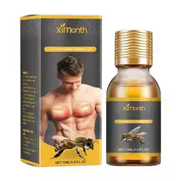 Walmart Senza Bee Gynecomastia Heating Oil, Men Therm Bee for Chest Hot U6W6 offer