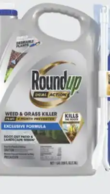 The Home Depot Roundup Gallon Dual Action Weed & Grass Killer with Sure Shot Wand offer