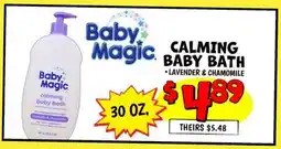 Ollie's CALMING BABY BATH offer