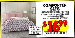 Ollie's COMFORTER SETS offer